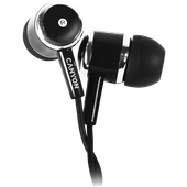 canyon słuchawki dokanałowe epm-01 mic 1.2m przewód mini-jack czarne
