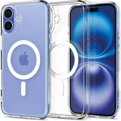 Spigen Ultra Hybrid MagSafe na iPhone 16 - białe na Arena.pl
