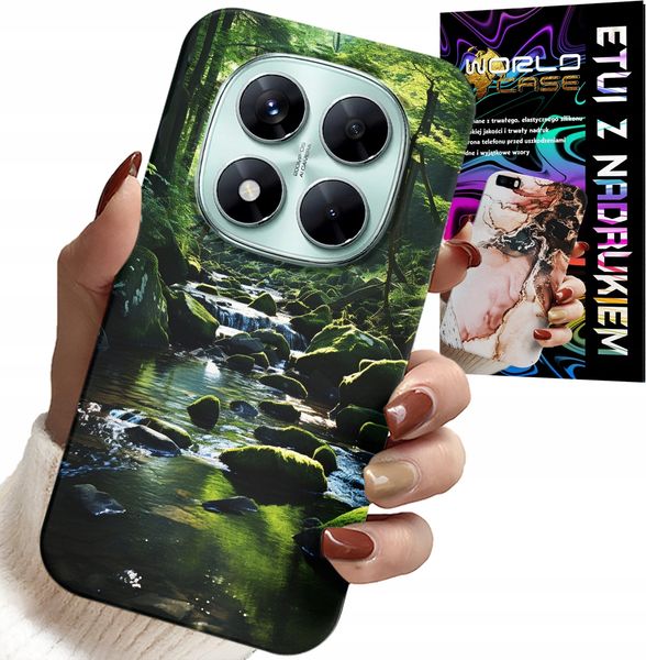 ETUI DO XIAOMI NOTE 14 PRO 5G - LAS RZEKA STRUMIEŃ PRZYRODA WIDOKI zdjęcie 1