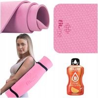 MATA DO JOGI ANTYPOŚLIZGOWA KARIMATA DO ĆWICZEŃ WYTRZYMAŁA KOMFORTOWA DUŻA