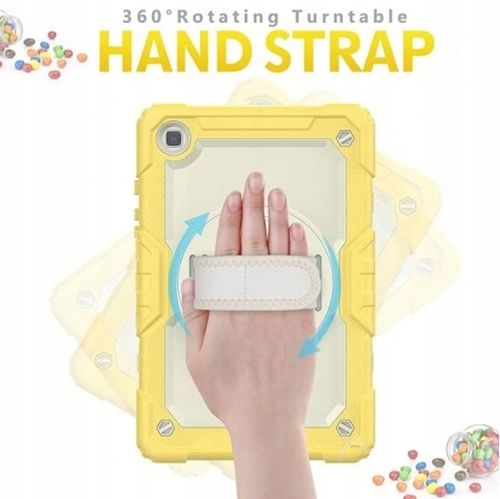 Etui do Samsung Galaxy Tab A7 2020 10,7” z Paskiem na Ramię Żółte na Arena.pl