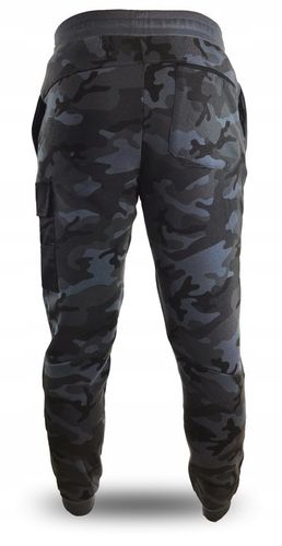 Lekkie Spodnie robocze DRESOWE nakolanniki odblaski DRESY WZMACNIONE bhp na Arena.pl