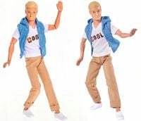 LALKA KEVIN W MODNYM UBRANIU STEFFI LOVE KEN BLONDYN W KOSZULCE I SPODNIACH