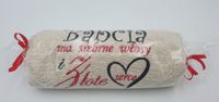 ręcznik cukierek 50 x 100 cm babcia ma srebrne włosy i złote serce