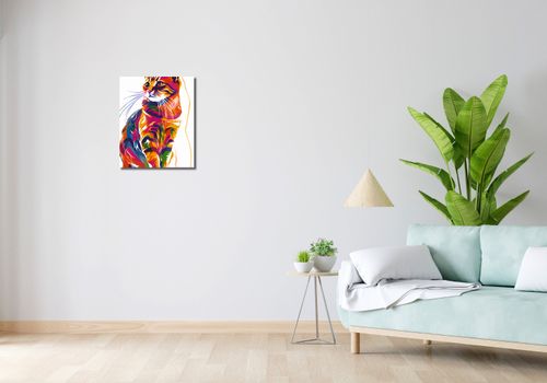 Obraz 40x50cm Nasycony Kot na Arena.pl