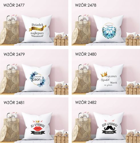 Poduszka PREZENT dla dziadka SUPER DZIADEK na Arena.pl