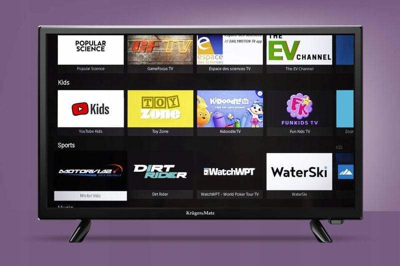 Telewizor SMART TV WiFi 24 cale HD VIDAA APLIKACJE Prime Netflix zdjęcie 4