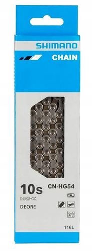 SHIMANO ŁAŃCUCH CN-HG54 DEORE 10rz + PIN 116L ORYGINAŁ BOX na Arena.pl