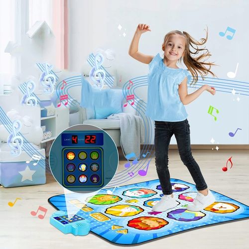 REGULOWANE OBJĘTOŚĆ TANECZNA PAD TANECZNA Z 4 TRYBAMI GRY, BEZ POŚLIZGU na Arena.pl