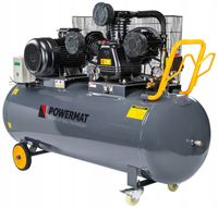 KOMPRESOR OLEJOWY 300L 8 BAR SPRĘŻARKA 400V 1200l/min + WĄŻ