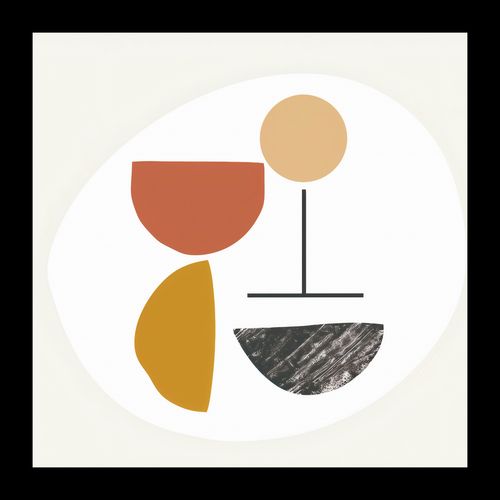 Plakat 20x20cm Kompozycja Balans na Arena.pl