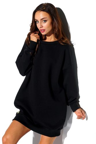 Długa bawełniana bluza basic LN109 Khaki L na Arena.pl