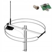 Antena radiowa zewnętrzna DL-1 RUZ B PM dookólna FM symetryzator Dipol