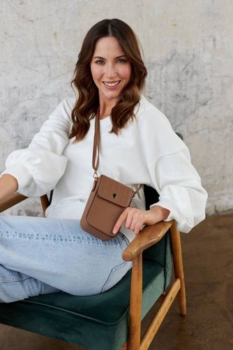 mini torebka-portfel ze skóry ekologicznej - peterson na Arena.pl