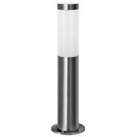 Lampa stojąca ogrodowa Livia 200501 prosta srebrna