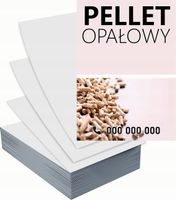 Ulotki A6 reklamowe firmowe 5000szt dużo różnych wzorów PELLET OPAŁOWY