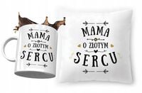 Zestaw Dla Mamy Poduszka + Kubek Prezent Z Nadrukiem Ze Zdjęciem