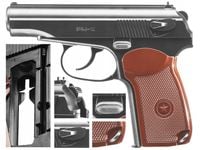 WIATRÓWKA PISTOLET MAKAROV BORNER PM-X 4,5mm BB CO2