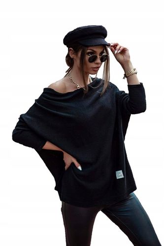 Sweter flamingo czarny Me Gusta na Arena.pl