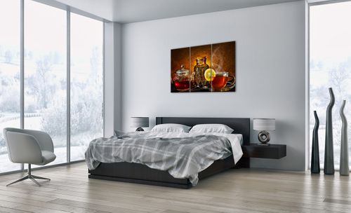 Obraz Na Płótnie - Herbata Napar  - 105X70 Cm - Ce105X70-2434 na Arena.pl
