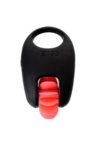 EROTIST Mill vibro ring, silicone, black, 8.5 cm, O 2.6 cm na Arena.pl