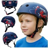 KASK DZIECIĘCY SPIDERMAN SPORTOWY ROWEROWY SPIDER-MAN ROZMIAR M 52-56