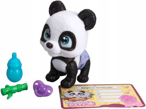 PAMPER PETZ INTERAKTYWNA PANDA PIJE SIKA 20 CM PIELUSZKOWY GANG SMOCZEK AKC na Arena.pl