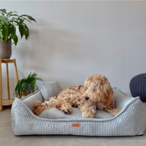 Ortopedyczne legowisko dla psa i kota MILANO SZARE M – VISCO MEMORY na Arena.pl