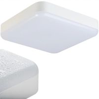 Plafon sufitowy ścienny LED biały kwadratowy 20 cm nowoczesny IP65 Kanlux