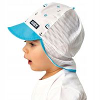 CZAPKA Z DASZKIEM SAFARI OSŁONA NA KARK LATO 54