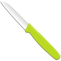 nóż do obierania warzyw owoców 180 mm - zielony