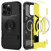 spigen slim armor mag magsafe iphone 16 pro black