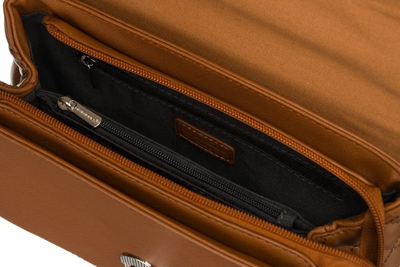 torebka damska 6835-1 cognac zdjęcie 7