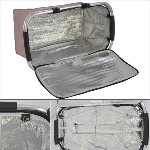 KOSZYK TURYSTYCZNY SKŁADANY TERMICZNY 35L REDCLIFFS RÓŻ na Arena.pl