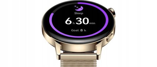 Złoty Smartwatch HUAWEI Watch GT 3 42mm Elegant na Arena.pl