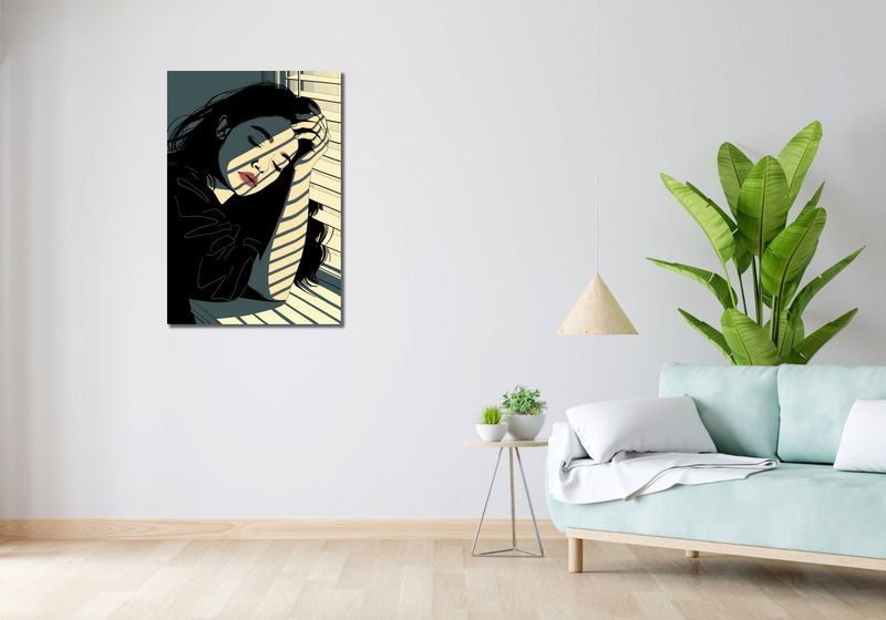 Obraz 60x90cm Zamysł zdjęcie 2