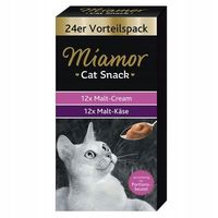 Miamor Cat Snack Malt-Cream pasty dla kota 24szt.
