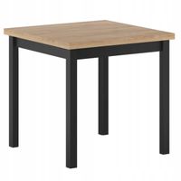 st 25-fx dąb złoty craft-czarny 80x80