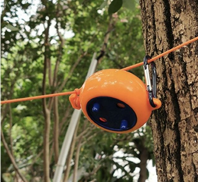 Sznurek Kempingowy kemping Namiot suszenie zestaw spinaczy linka do prania zdjęcie 3