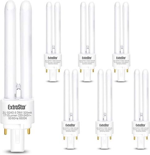 2-stykowe 26W świetlówki G24 6500K 6 szt. 1710 lm na Arena.pl