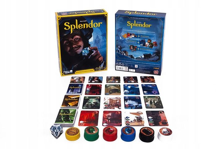 Splendor: Gra o Handlu Klejnotami, 2-4 osoby, wiek 10+ zdjęcie 6