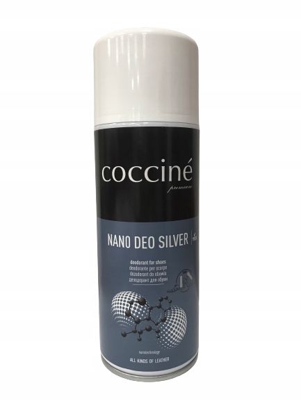 DEZODORANT DO BUTÓW NANO DEO SILVER 400 ML COCCINE zdjęcie 1