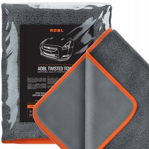 ADBL Twisted Towel Bardzo Chłonny Ręcznik do Osuszania Lakieru Auta 70x90cm na Arena.pl