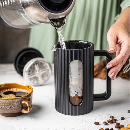 zaparzacz tłokowy do kawy/herbaty 1000ml klausberg kb-7751 czarny na Arena.pl