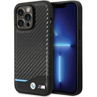 Etui BMW BMHCP13X22NBCK iPhone 13 Pro Max 6.7" czarny/black hardcase Leath