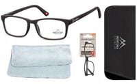 OKULARY DO CZYTANIA KOREKCYJNE PLUSY DO KOMPUTERA +1.0 ETUI OPRAWKI