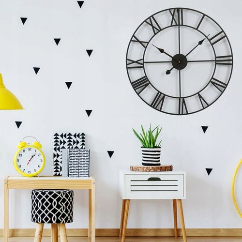 Zegar ścienny duży elektroniczny do salonu kuchni loft cichy na na Arena.pl