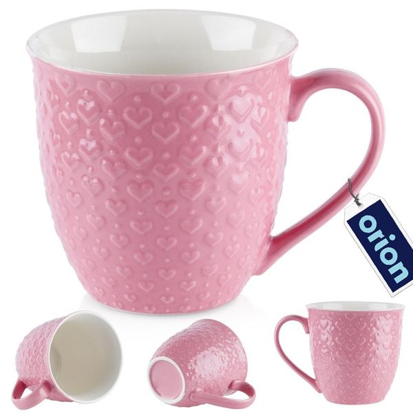 Kubek ceramiczny serca 580 ml zdjęcie 8