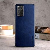 Etui AIORIA LEATHER do Xiaomi Redmi Note 11 Global / Note 11S 4G niebieski