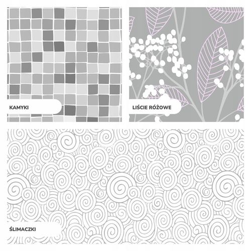 FOLIA OKIENNA STATYCZNA 60x100 MLECZNA KWIATY PASY WZORY OKLEINA na Arena.pl